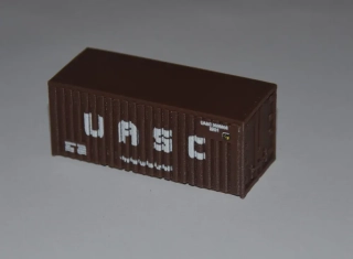 kontejner 20´ ,,UASC hnědá,,