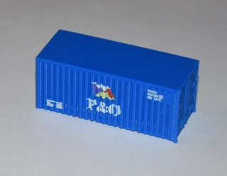 kontejner 20´ ,,P+O b modrý,,