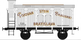 Pivovarský vůz ,,Bratislava,,