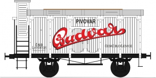 Pivovarský vůz ,,Budvar,,