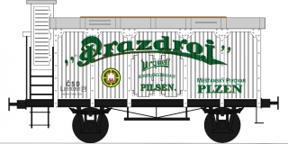Pivovarský vůz ,,Prazdroj,,