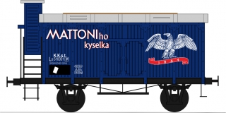 Chladírenský vůz ,,Mattoni,,