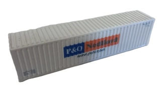 kontejner 40 stop ,,P+O NEDLLOID bílý,,