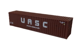  kontejner 40 stop ,,UASC hnědý,,