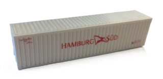 Kontejner - Hamburg Sud bílý