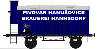 Pivovarský vůz ,,Hanušovice,,