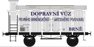 Pivovarský vůz ,,Brno,,