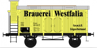 Pivovarský vůz ,,Westfalen,,