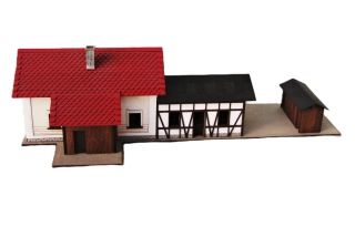Nádraží s čekárnou