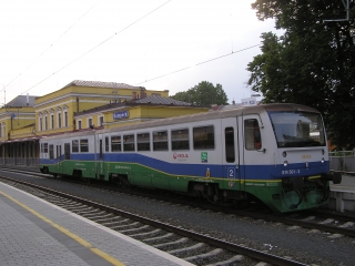 Motorový vůz ,,jednotka Desná,,