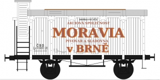 Pivovarský vůz ,,Moravia,,