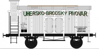 Pivovarský vůz ,,U-H Brod,,