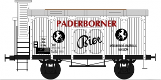 Pivovarský vůz ,,Padeborner,,